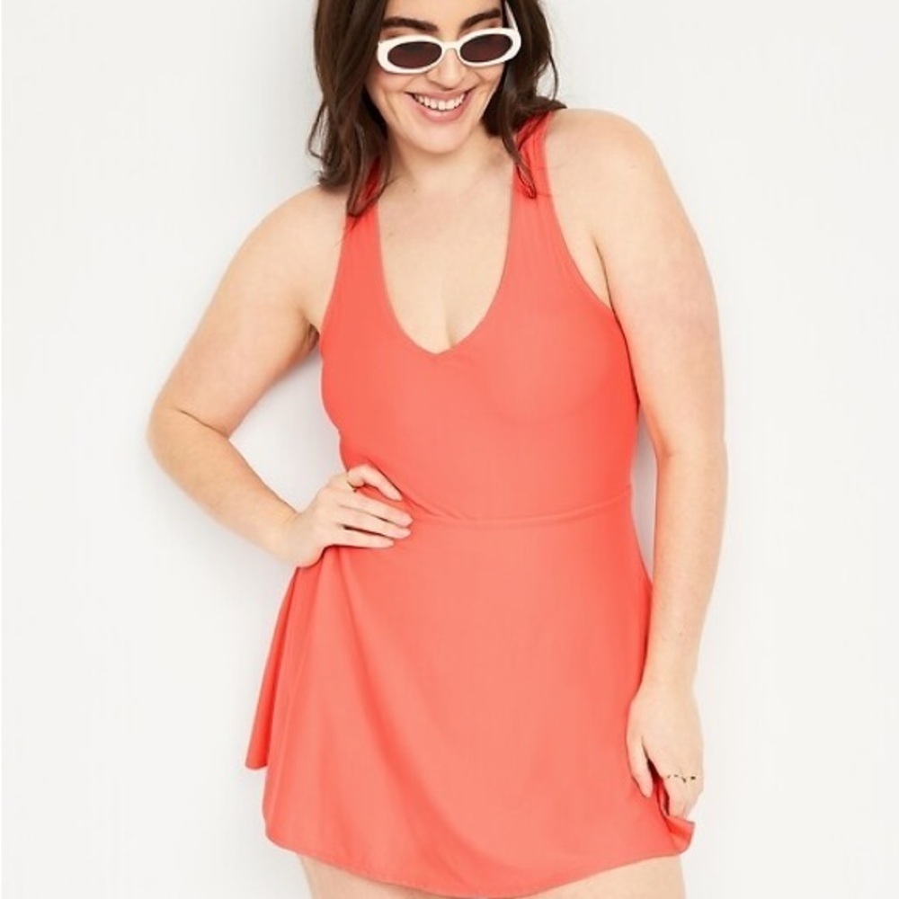 Old navy • NWT Coral Women's Swim Dress tie back